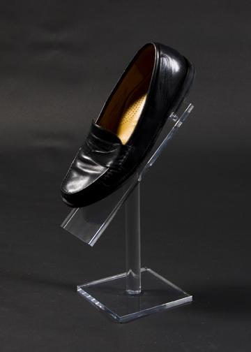 El nuevo acrílico de acrílico claro redondo de /Customized de la caja de presentación del zapato calza la caja de presentación