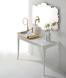 Environmental Acrylic Bathroom Mirror Sticker OEM For Interior , Wall Decoration Cuting To Size Shape