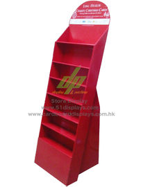 Custom Power wing Cardboard Floor Displays standing units for magazine