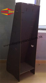 Customized Black Floor MDF Display Stand Shelf for Retail Stores