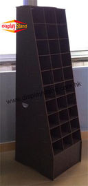 Customized Black Floor MDF Display Stand Shelf for Retail Stores