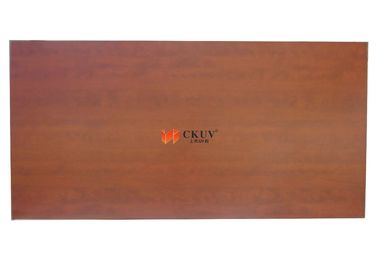 Fiberboard Raw Plain / Wood Grain MDF Melamine Board 9mm - 18mm Thickness