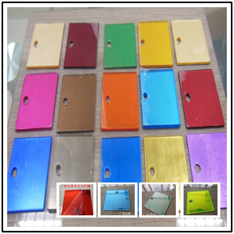 Silver 1mm to 6mm Plexiglass Mirror Acrylic Sheet 4 x 8 Feet For House Decoration