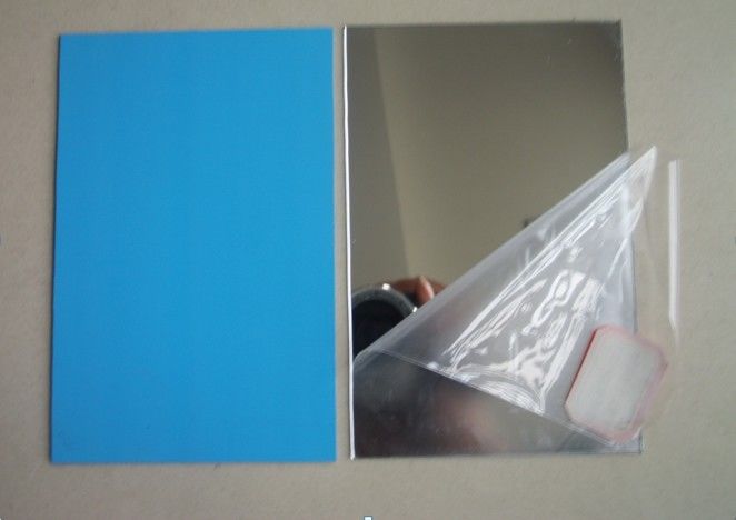 Light Weight Silver Mirror Acrylic Sheet Durable For Interior Decoration