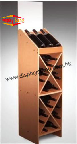 Wine MDF Display Stand Paint Coating