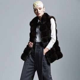 la venta al por mayor y la piel de imitación de alta calidad de encargo del invierno de las mujeres conceden, lirio Cheng de Shenzhen del precio de fábrica